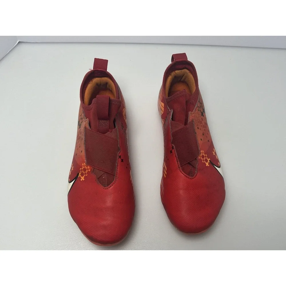 Nike Zoom Mercurial Soccer Cleats Shoes Youth Size 6Y Red FG Football DV0350-600